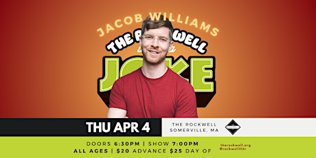 Imagen principal de Jacob Williams (All Ages) - THE ROCKWELL IS NOT A JOKE FEST