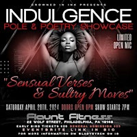 Imagen principal de Indulgence: Pole & Poetry Showcase