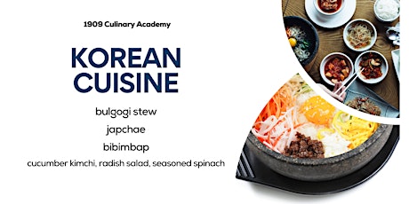 Imagen principal de Korean Cuisine - April 26