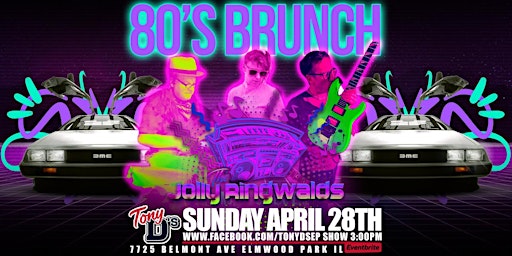 Primaire afbeelding van 80's Brunch w/ Jolly Ringwald Trio at Tony Ds