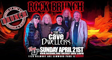 Imagem principal do evento Rock Brunch w/ The Cave Dwellers at Tony Ds