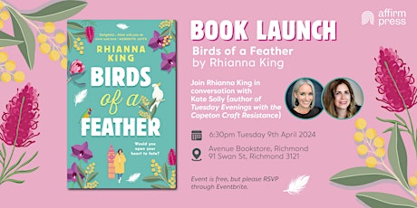 Book launch: Birds of a Feather by Rhianna King