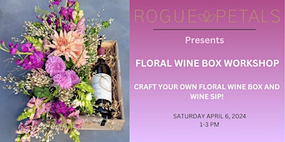 Imagen principal de Floral Wine Box Workshop