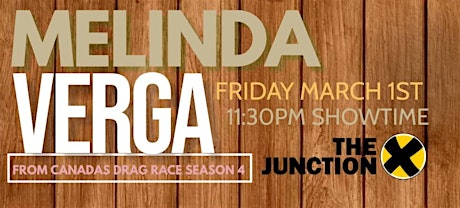 Imagem principal do evento MELINDA VERGA (CANADA'S DRAG RACE SEASON 4)