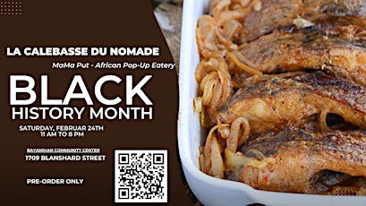 BLACK HISTORY MONTH- MaMa Put/Pop Up African Eatery primary image