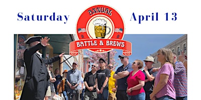 Hauptbild für Annual Battle & Brews Bound Brook Historical Tour & Pub Crawl