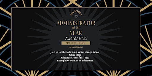 2024 Administrator of the Year  Awards Gala primary image