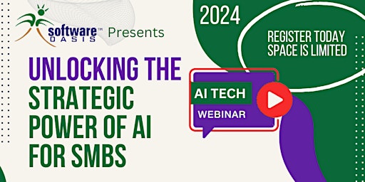 Image principale de Expert Webinar On Unlocking the Strategic Power of AI for SMBs