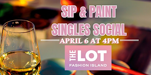 Sip and Paint Singles Social  primärbild