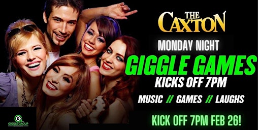 Imagen principal de The Giggle Games Show @ The Caxton!