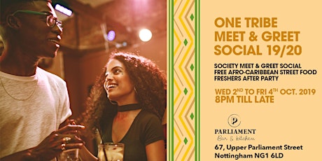 One Tribe Meet & Greet Social 19/20 primary image