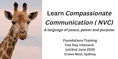 Imagem principal do evento Compassionate Communication Weekend Training ( NVC Foundations)