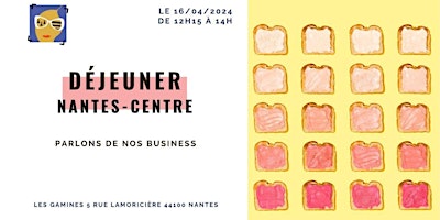 Primaire afbeelding van DÉJEUNER BUSINESS / Femmes de Bretagne Nantes-centre