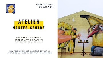 Imagem principal do evento BALADE STREET-ART & GRAFFITI / Femmes de Bretagne Nantes-centre