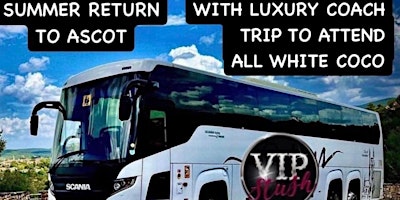 All WHITE COCO DAY PARTY VIP STUSH COACH TRIP primary image