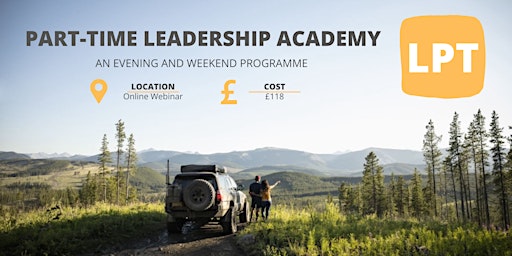 Imagen principal de Part-Time Leadership Academy: An Evening & Weekend Programme