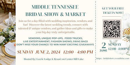 2024 Middle Tennessee Bridal Show & Market on Center Hill Lake  primärbild