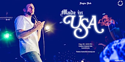 Hauptbild für Made in USA • English Stand-Up Comedy in Luxembourg