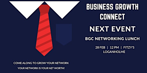 Imagem principal do evento Business Growth Connect Networking Lunch