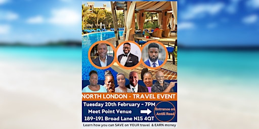 NORTH LONDON TRAVEL SHOW - Industry Secrets & How To Run A Home Business primary image