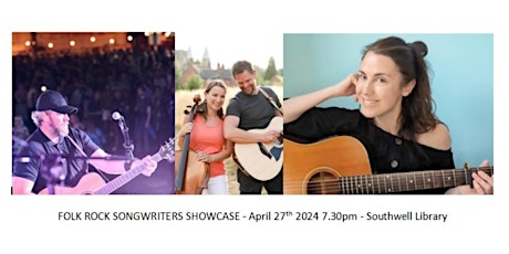 Folk Rock Songwriters Showcase