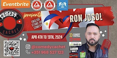 Imagen principal de Stand Up Comedy - RON JOSOL - Live in Lisbon