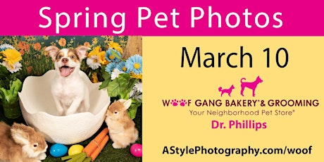 Spring Easter Pet Photo Day Dr. Phillips primary image