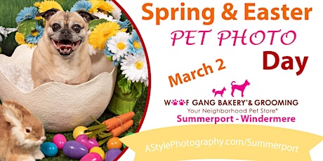 Spring Easter Pet Photo Day Summerport Windermere primary image