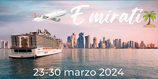 Imagen principal de DANCING CRUISE 2024 - Emirati Arabi