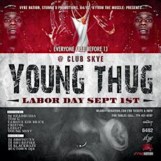 YOUNG THUG Live In Concert(LABOR DAY Monday) Tampa, FL primary image