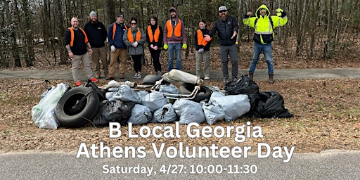 Immagine principale di B Local Georgia Great American Cleanup Month Q2 Athens Litterpalooza 