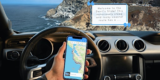 Imagen principal de Pacific Coast Hwy b/w San Fran & Monterey Smartphone Audio Driving Tour