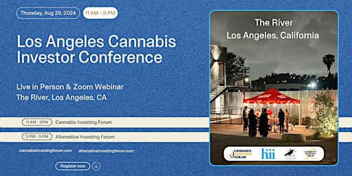 Imagem principal do evento Los Angeles Cannabis Investor Conference