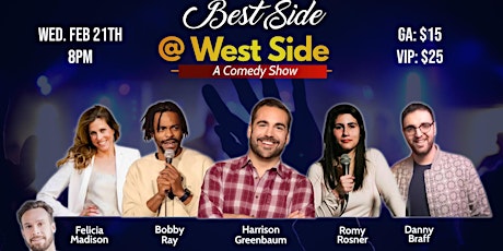 Imagem principal de Best Side at West Side: A Comedy Show