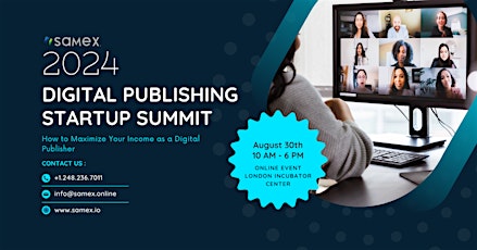 Digital Publishing Startup Summit