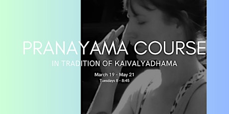 PRANAYAMA COURSE