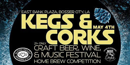 Imagem principal do evento Kegs and Corks : Craft Beer, Wine, and Music Festival