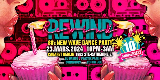REWIND << New Wave Dance Party << primary image