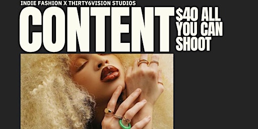 Immagine principale di "Content Day" DETROIT | ($40 all you can shoot | SIP & PAINT | POP-UP SHOP) 