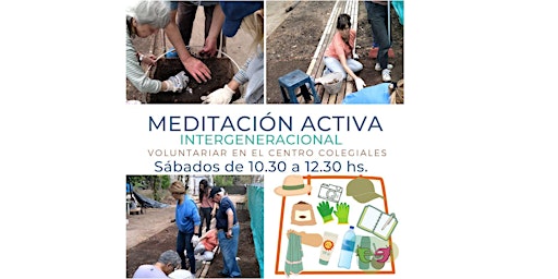 Meditación Activa (Voluntariar) en el Centro.Colegiales primary image