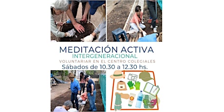 Meditación Activa (Voluntariar) en el Centro.Colegiales