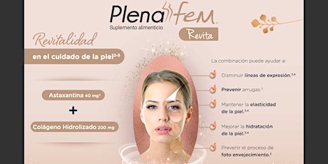 Rejuvenece con Plenafem Revita