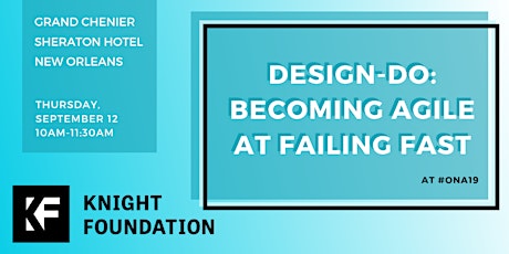 Design-Do: Becoming Agile at Failing Fast primary image