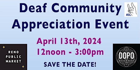 Deaf Community Appreciation Event