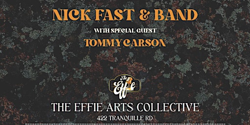 Primaire afbeelding van Nick Fast Better Late Than Never Album Release at The Effie - Kamloops