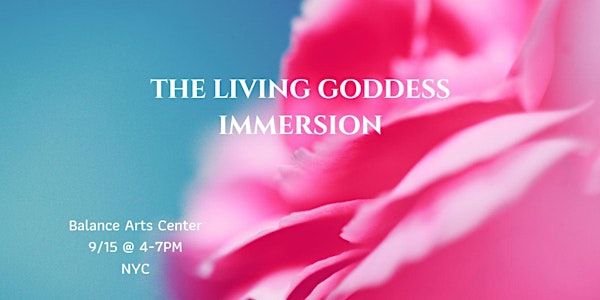 The Living Goddess Immersion // Full Moon Circle NYC