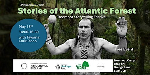 Imagem principal de Indigenous Storytelling from the Atlantic Forest: Treemoot Festival