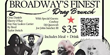 Image principale de BROADWAY'S FINEST Drag Brunch