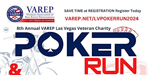 Primaire afbeelding van VAREP 8th Annual Poker Run