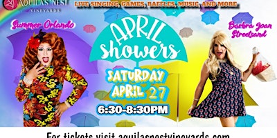 Imagem principal do evento April Showers Music Drag Show